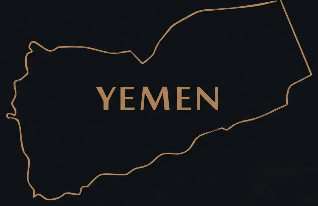 Yemen map — Haraz highlands